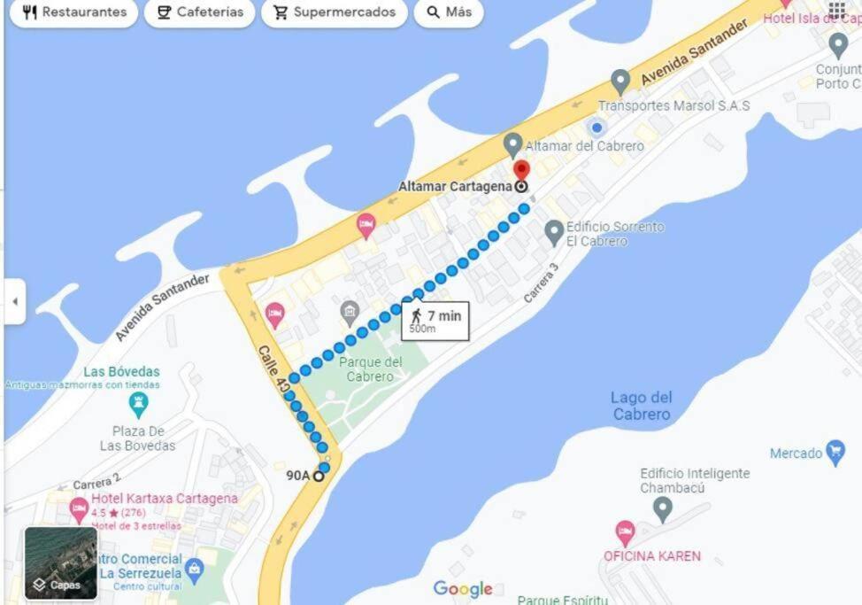 Apartamento Con Vista Al Mar Y Cerca Al Centro - 903 Apartment Cartagena ภายนอก รูปภาพ